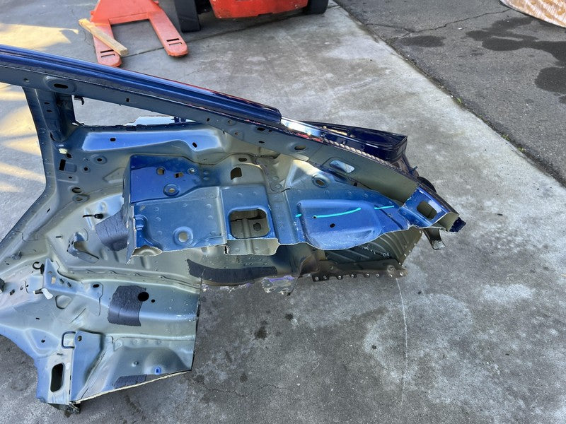 ⭕ 2017-2020 Tesla Model 3 Rear Right Quarter Panel Structural Cut Out Blue PPSB