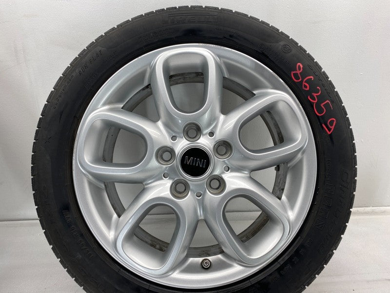 ⭕ 14-22 Mini Cooper Wheel Rim Silver 16" inch 16x6.5 w/ Tire 195/55 x2