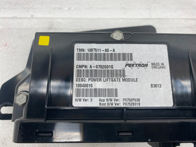 100751100A ⭕ 12-20 Model S Trunk Liftgate & Park Brake Module 1007511-00-A / 1007618-00-D