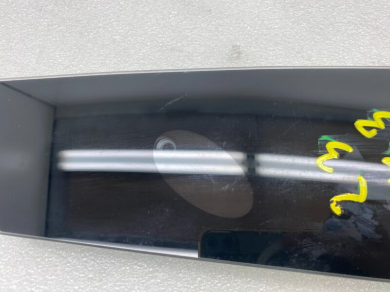 110043700E 2017-2023 Tesla Model 3 M3 Driver Side B-Pillar Applique Glass w/ Camera Left LH
