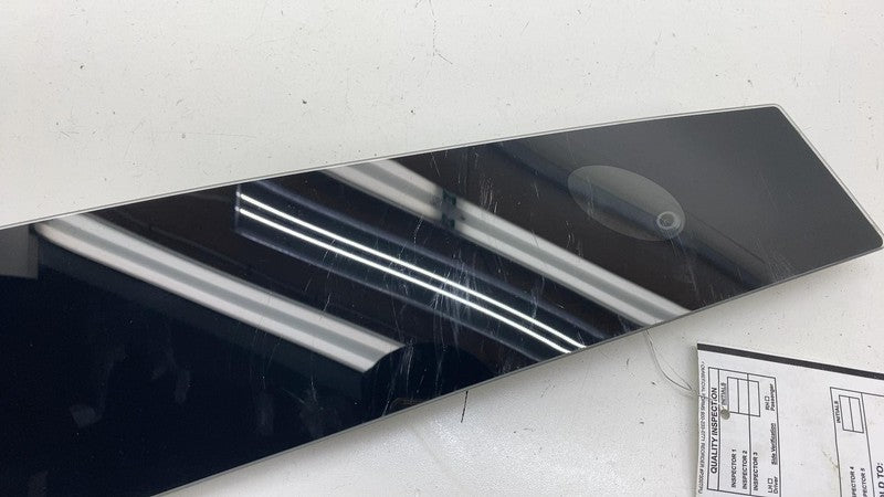 110043700E ⭕ 2017-2023 Tesla Model 3 Left B-Pillar Applique Glass Trim Molding 1100437-00-E