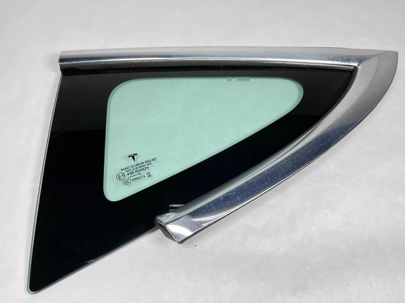 108070300H ⭕ 2017 2018 2019 2020 Tesla Model 3 Quarter Glass Left Rear 1080703-00-H