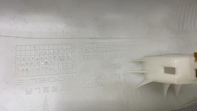 ⭕ 17-22 Model 3 M3 Rear Right Passenger Side Rail Trim Cover Panel 108