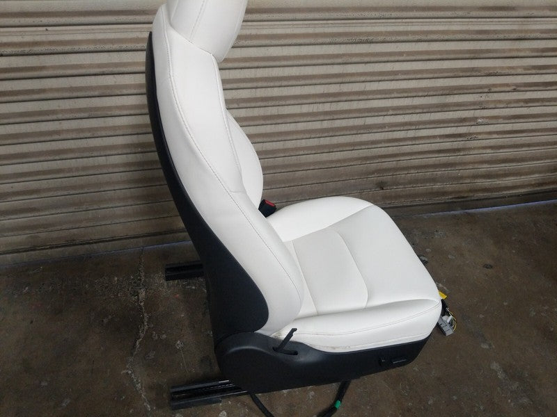 ⭕ 2017-2022 Tesla Model 3 Front Passenger Side 1st Row Seat Leather White Right