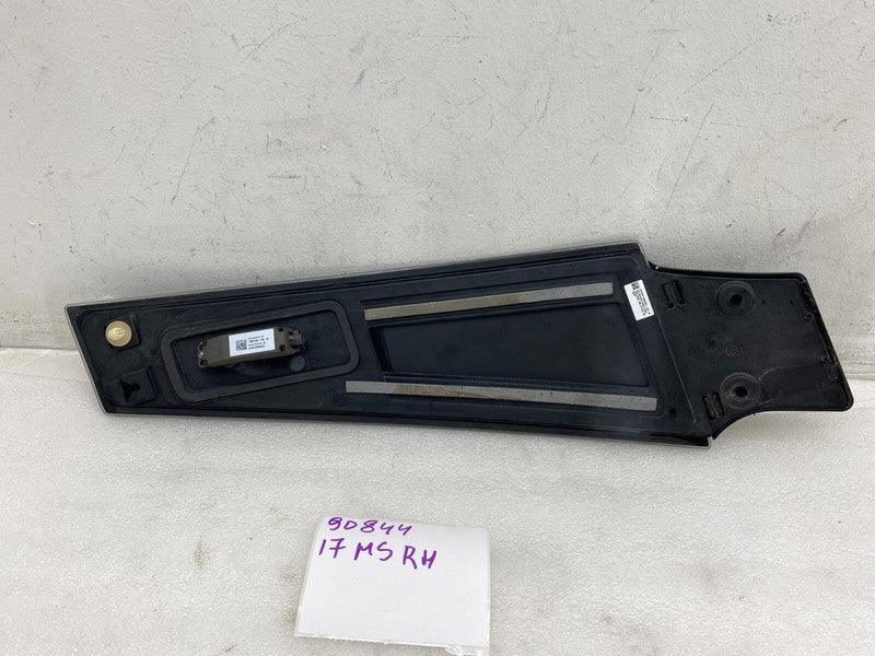 109230700E ⭕ 2016-2020 Tesla Model S B-Pillar Glass Applique w/ Camera Right 1092307-00-E