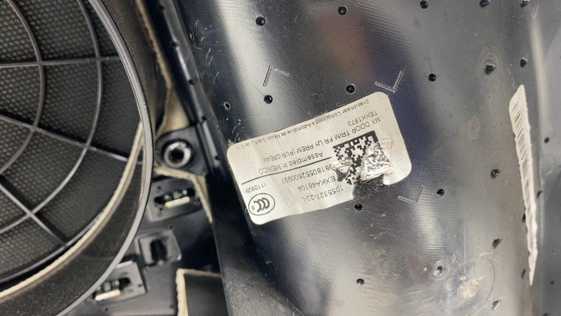 1055327-22-L ⭕ 16-20 Model X Front Driver Side Door Panel Trim Card Cover Left 1055327-22-L