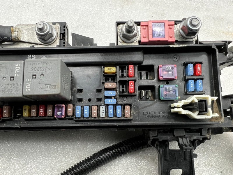 ⭕ 16-20 Model S Frunk 12V Fusebox w/ Battery Cable Wiring Harness 1034