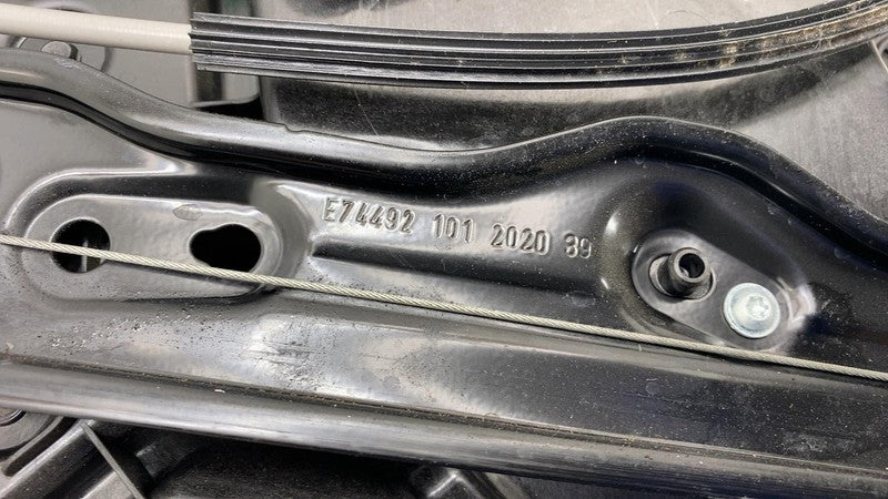 2020-2022 Tesla Model Y Rear Left Door Window Regulator & Motor w/ Bas