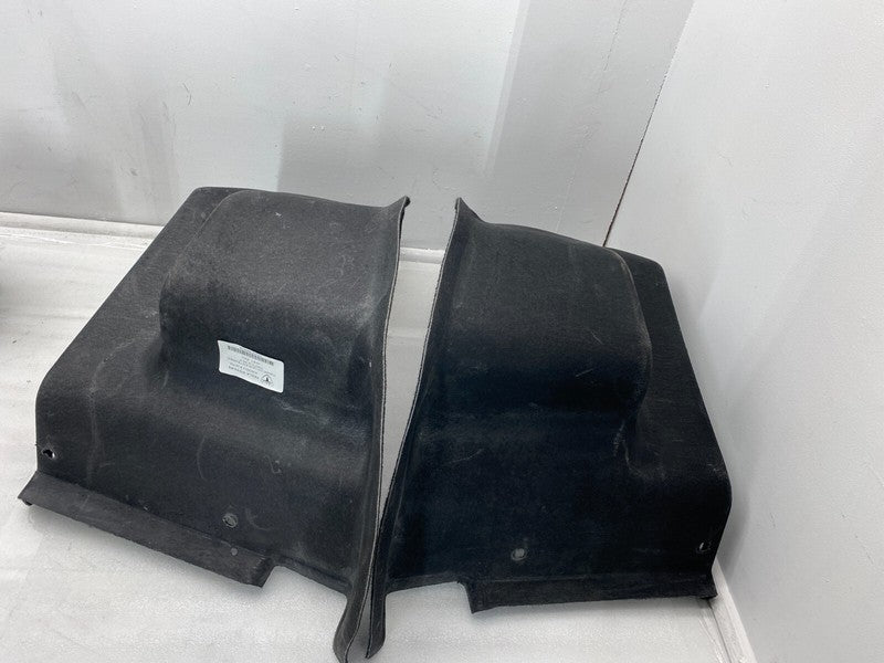 100731900F ⭕12-15 Model S PAIR Front Left & Right Storage Extended Carpet Trim 1007319-00-F