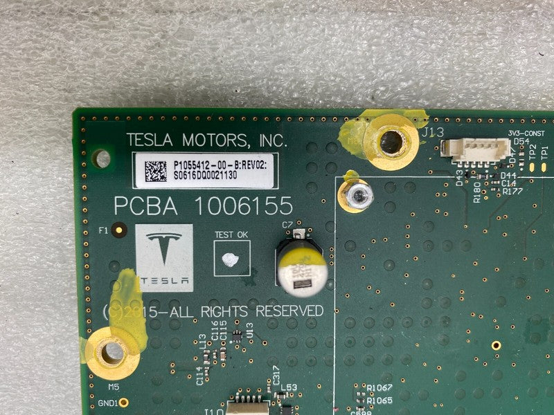 1055412 00 B ⭕ 12-20 Tesla Model S MS Media Control Unit Motherboard Electronics 1055412-00-B