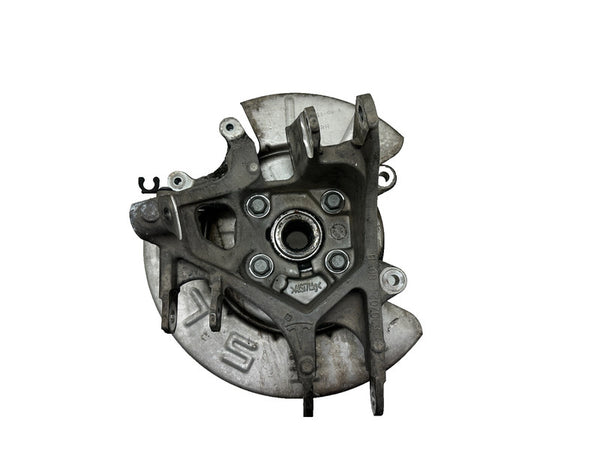 12-20 Model S Rear Right Spindle Knuckle w/ Wheel Hub & Dust Shield 6006433-00-A