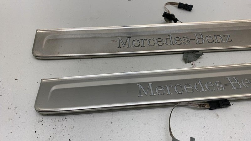 ⭕2022 Mercedes Benz EQS450+ Front & Rear Left & Right Door Sill Plate 