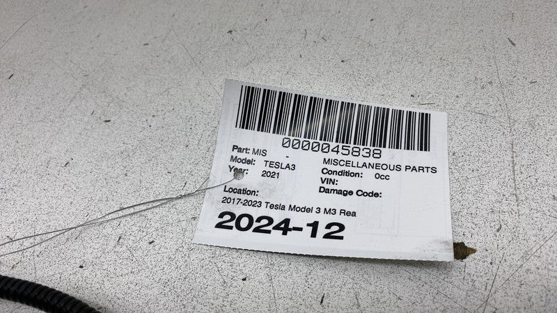 ⭕2017-2023 Tesla Model 3 Rear Bumper Wiring Harness Cable Wire Loom 10