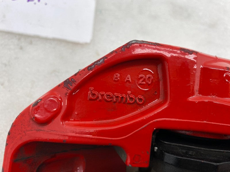 1044641 00 F ⭕ 2017-2022 Tesla Model 3 Front Left Performance Brake Caliper Red 1044641-00-F