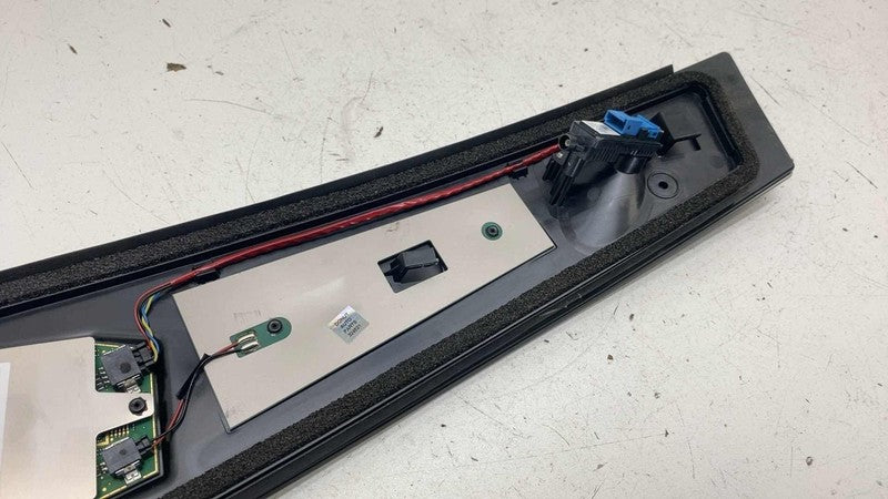 110043700D ⭕ 17-23 Model 3 Left B-Pillar Applique Glass Trim Molding w/ Camera 1100437-00-D