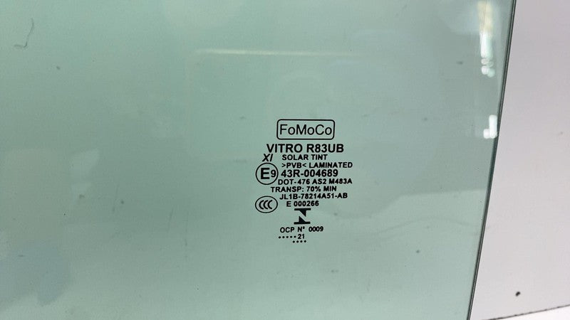 ⭕ 18-21 Lincoln Navigator Front Driver Side Door Window Glass Left LH 