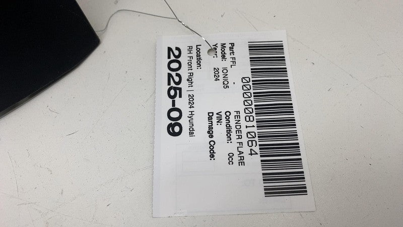 87712 GI000 ⭕ 22-24 Hyundai Ioniq 5 Front Right Fender Flare Wheel Arch Molding 87712-GI000