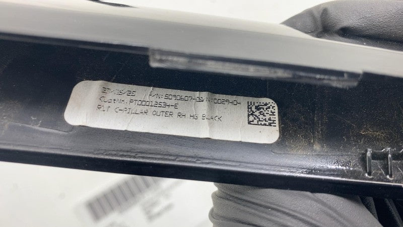 PT00012533E ⭕️ 22-24 Rivian R1T Rear Left & Right C-Pillar Outer Trim PT00012533 / PT0001253