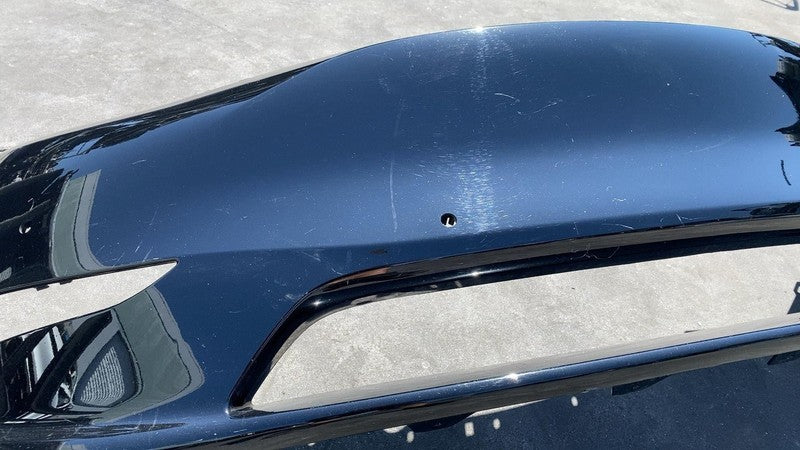 ⭕ 20-22 Model Y Front Bumper Cover w/ Park Sensor Holes Black PBSB 149