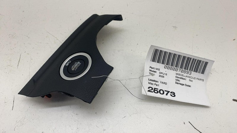 6BM55TX7AB ⭕ 2025 Ram 1500 Engine Push Start Stop Ignition Control Switch Button w/ Trim