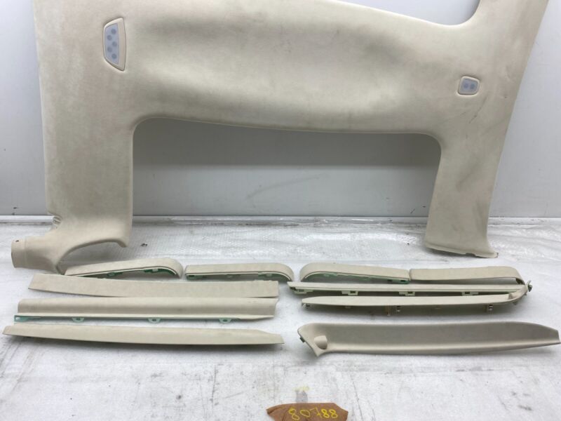 103595403D 2016-2020 Tesla Model X SET of Ceiling Headliner Sunvisor Upper A + B + C-Pillar
