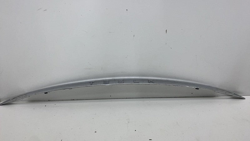 102577600A ⭕ 12-20 Tesla Model S Rear Liftgate Trunk Lid Chrome Trim Molding 1025776-00-A