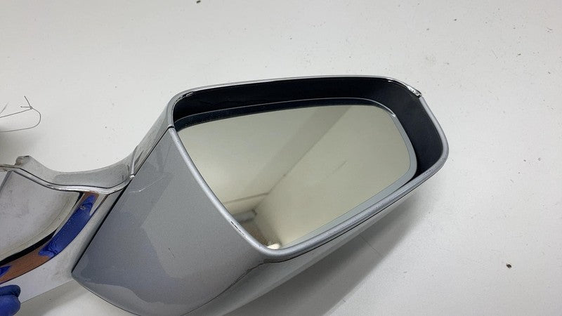 ⭕ 12-15 Model S Left Exterior Rear View Door Mirror OEM Silver PMSS 60
