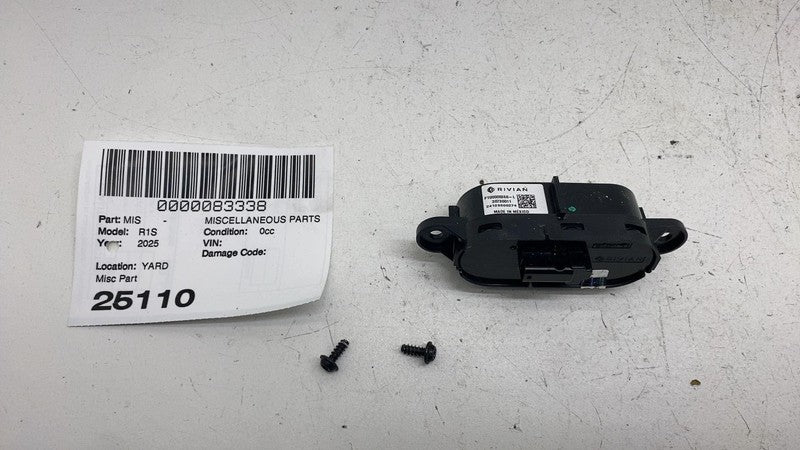 PT00000356L ⭕ 2022-2025 Rivian R1S  Frunk Release Control Button Switch OEM PT00000356-L