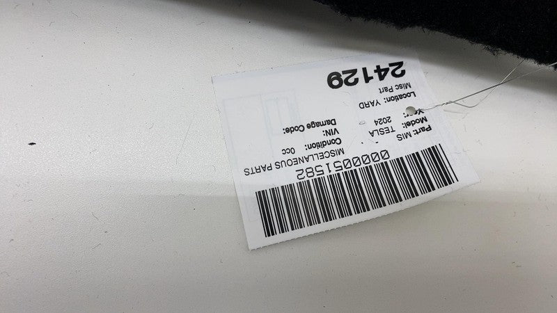 187332755D 2024-2025 Tesla Cybertruck Dash Lower Footwell Cover Carpet Trim Panel 1873327