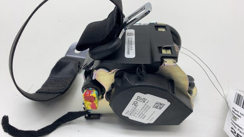 108128101F 17-23 Tesla Model 3 Rear Left = Right 2nd Row Seat Belt & Retractor 1081281-01-F