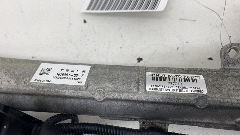 16-25 Model S Power Steering Gear Rack & Pinion w/ Tie Rod End Link 10