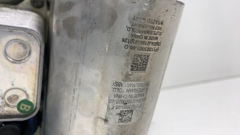 150202200E 20-23 Model Y Supermanifold Refrigerant Chiller + Coolant Reservoir 1549902-00-C