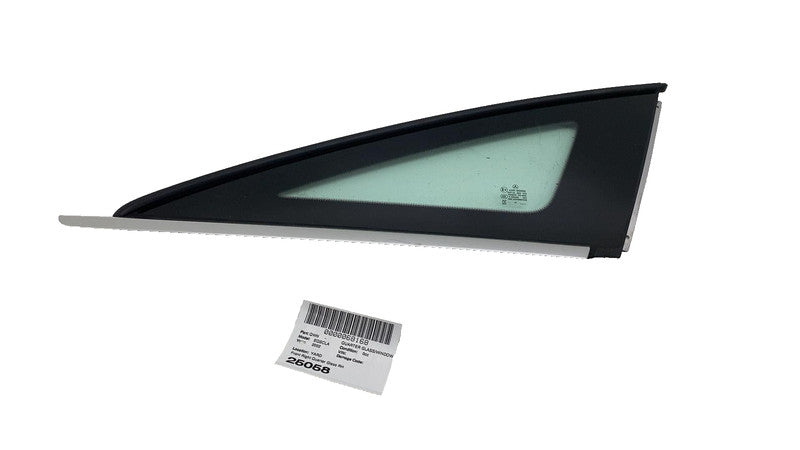 E6 43R-00050 ⭕ 2022 EQS 450+ V297 Rear Passenger Side Quarter Fixed Door Window Glass Right