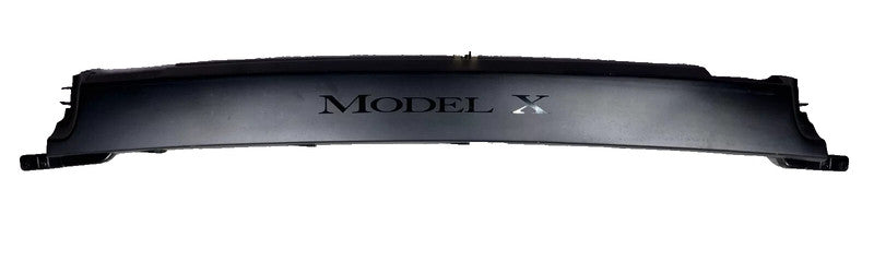 ⭕ 16-20 Model X Rear Passenger Side Falcon Door Top Trim Panel Right 1