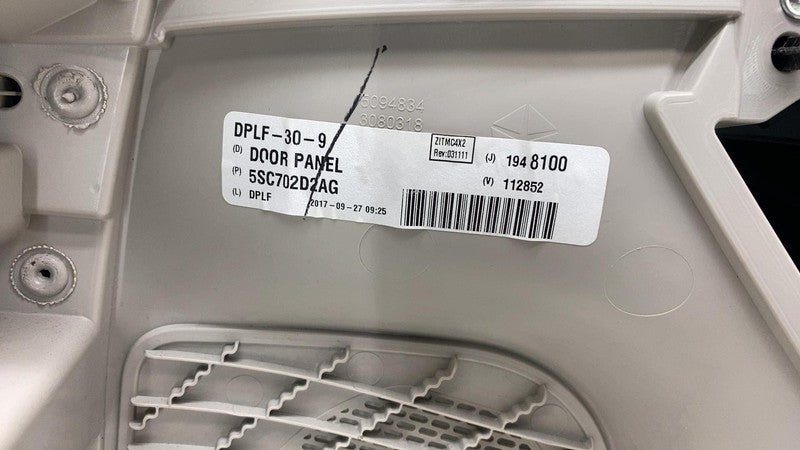 5SC702D2AG ⭕17-24 Chrysler Pacifica Front Driver Side Door Panel Trim Cover Left 5SC702D2AG