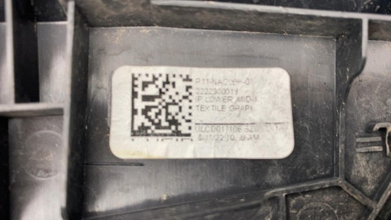 ⭕22-24 Lucid Air Grand Touring Front Lower Knee Mid-J Textile Trim P11