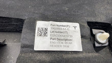 2024-2025 Tesla Cybertruck Rear Headliner Trim Panel Cover Alcantara 190289351C