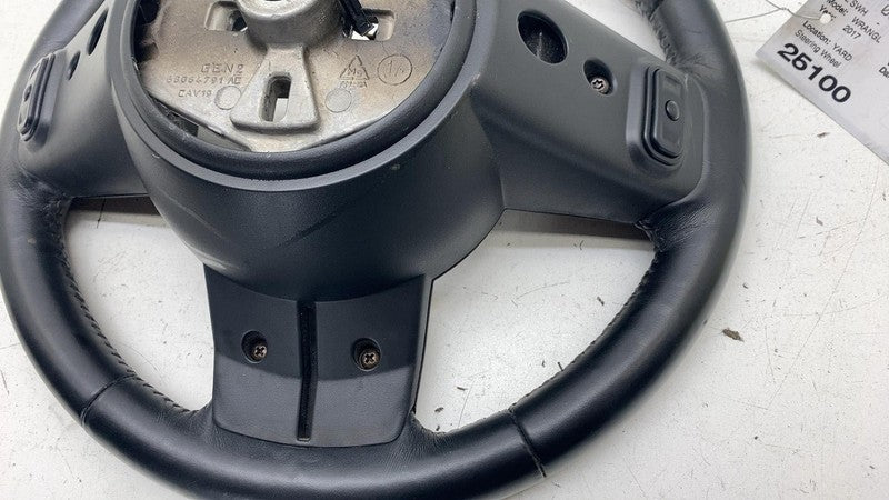 1TT66DX9AE ⭕ 2011-2018 Jeep Wrangler Steering Wheel with Phone & Cruise Control Switch Assy