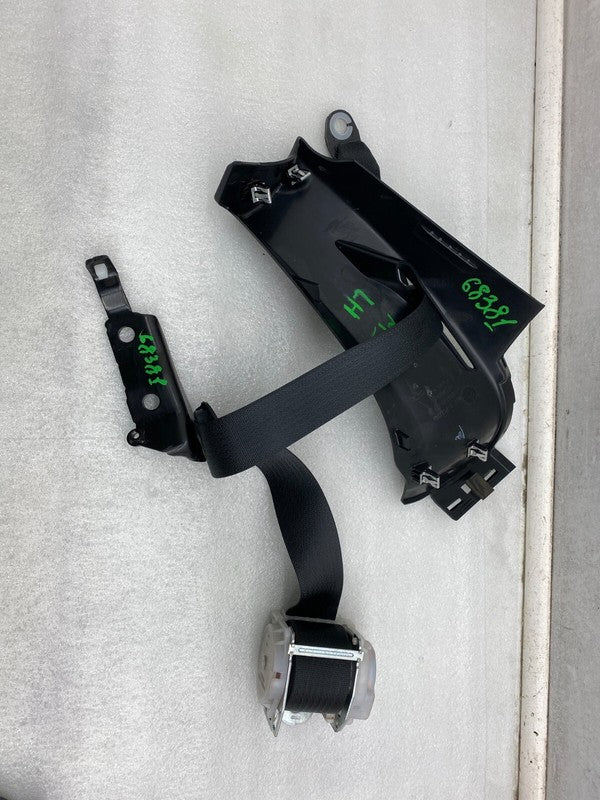102313600C ⭕12-15 Model S Rear Left Seat Belt & Retractor w/ Mid C-Pillar Trim 1023136-00-C
