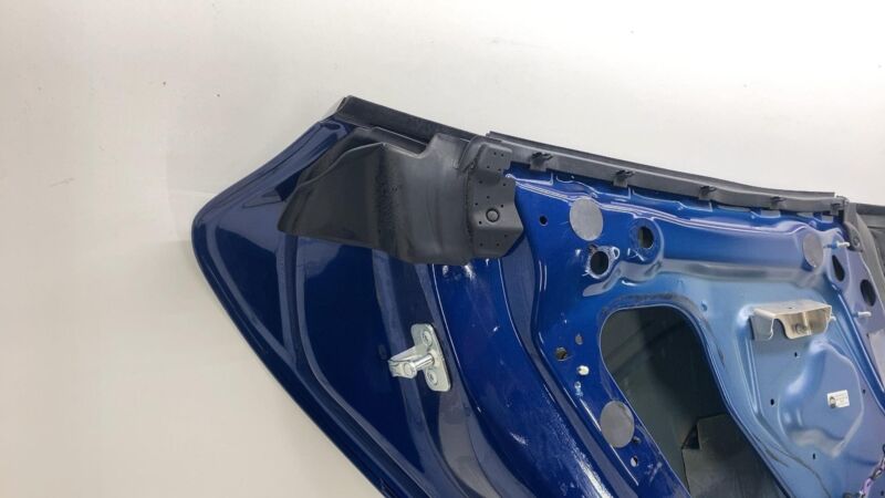 2012-2015 Tesla Model S MS Rear Driver Side Door Shell Panel Left LH Blue - PPSB