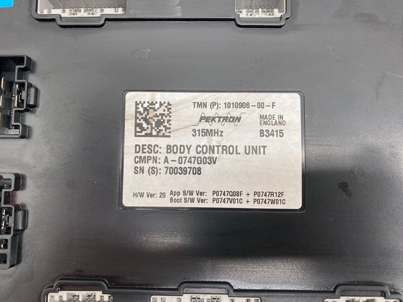101090600F ⭕ 12-20 Tesla Model S Body Controller BCM Control Module (315MHZ) 1010906-00-F