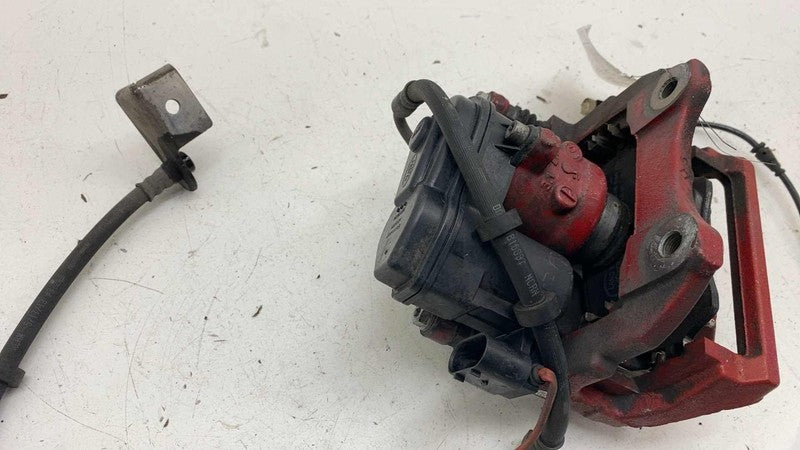 ⭕ 14-17 Range Rover Sport Rear Passenger Caliper Red w/ Brake Hose Line Right RH