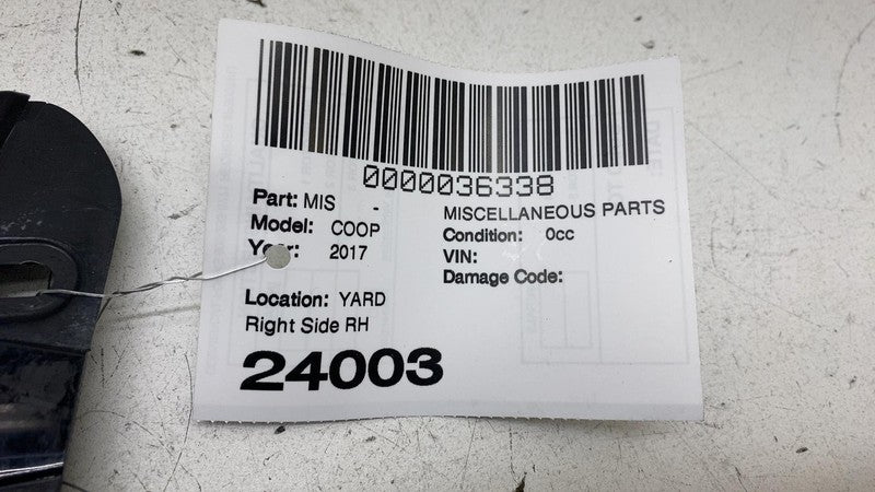 ⭕14-19 Mini Cooper S Passenger Exterior Column B-Pillar Cover Trim Rig