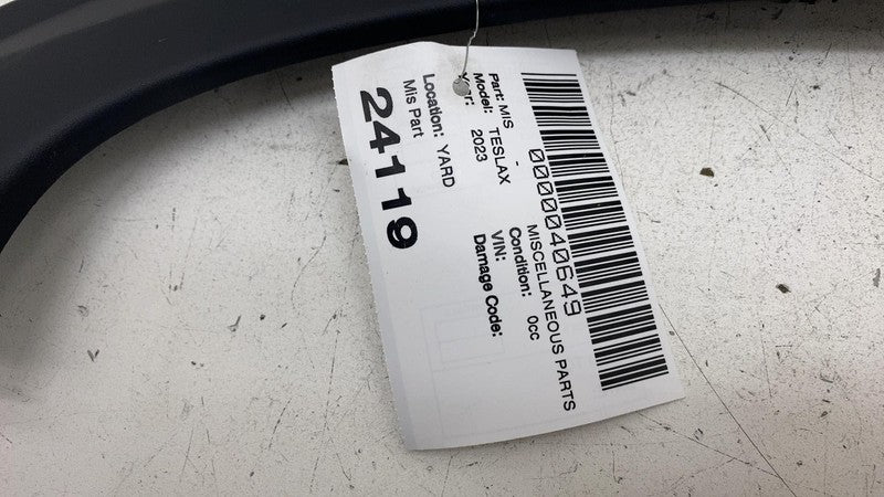107490899F ⭕ 2016-2024 Tesla Model X Rear Driver Side Trunk Side Garnish Left 1074908-99-F