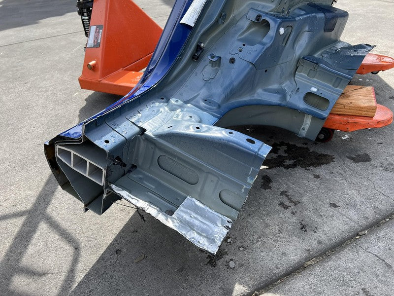 ⭕ 2017-2020 Tesla Model 3 Rear Right Quarter Panel Structural Cut Out Blue PPSB