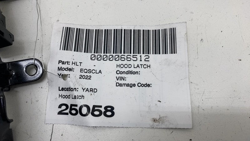 ⭕ 2022 Mercedes-Benz EQS 450+ V297 Front Bonnet Hood Lock Latch Assembly OEM