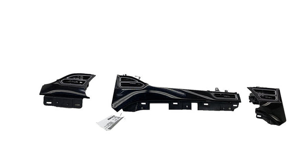 16-20 Model S X SET of Dash AC Air Vent Outlet Dashboard Trim Panel 1042773-10-C