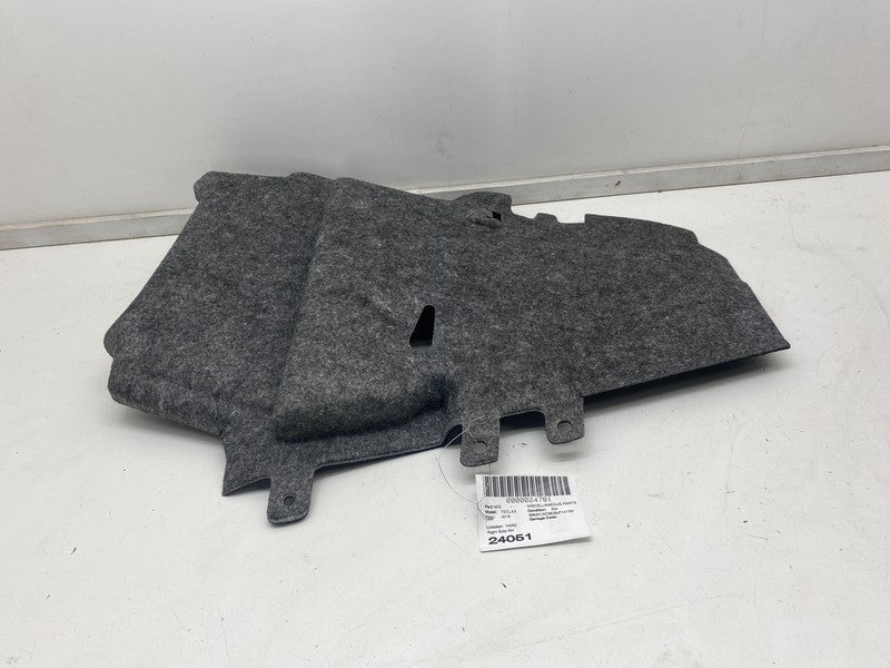 ⭕ 2016-2020 Tesla Model X Rear Right Trunk Side Luggage Compartment Trim Mat OEM