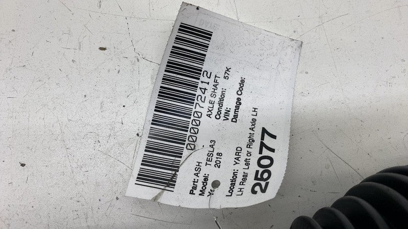 ⭕ 17-23 Model 3 Rear Left or Right CV Axle Shaft Halfshaft 25MM RWD 10