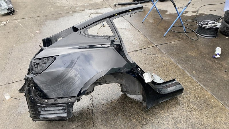 ⭕ 2021-2023 Tesla Model 3 Rear Right Quarter Panel Cutout RH Black PBSB